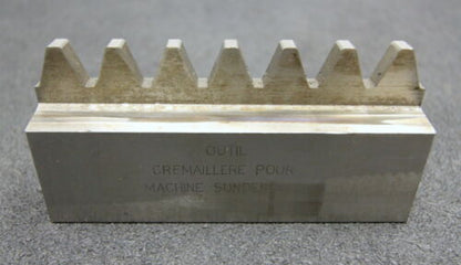 DELTAL Hobelkamm rack cutter m= 5 Angle 20° 110x20mm