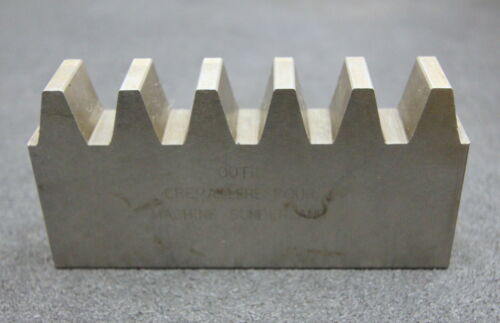 DELTAL Hobelkamm rack cutter m= 6 Angle 14°30 112x20mm