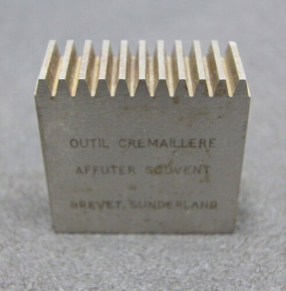 ROLLET PARIS Hobelkamm rack cutter f. MAAG-Wälzhobelmaschinen DP16 Angle 29° Z=11