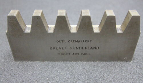 ROLLET PARIS Hobelkamm rack cutter m= 8 Angle 29°