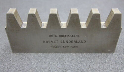 ROLLET PARIS Hobelkamm rack cutter m= 8 Angle 29°