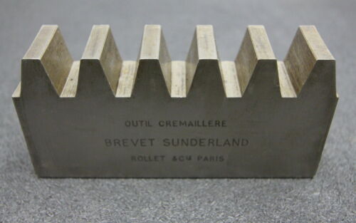 ROLLET PARIS Hobelkamm rack cutter m= 6,5 Angle 29°