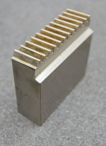 DELTAL Hobelkamm rack cutter m= 1,5 Angle 20° 58x20mm