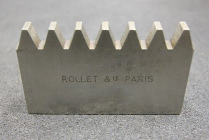 ROLLET PARIS Hobelkamm rack cutter m= 4 Angle 20°