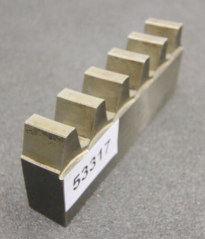 ROLLET PARIS Hobelkamm rack cutter m= 7,5 Angle 29°