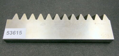 DELTAL Hobelkamm rack cutter m= 6 Angle 20° 250x26mm