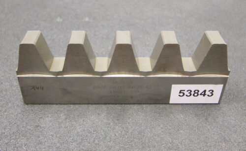 ROLLET PARIS Hobelkamm rack cutter f. MAAG-Wälzhobelmaschinen m= 13 Angle 29° Z=15