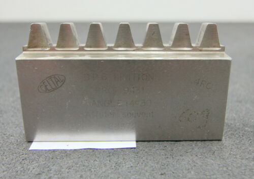 DELTAL Hobelkamm rack cutter DP6 Angle 14°30 94x20mm