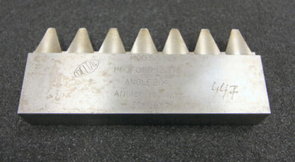 DELTAL Hobelkamm rack cutter m= 5,5 Angle 20° 120x20mm