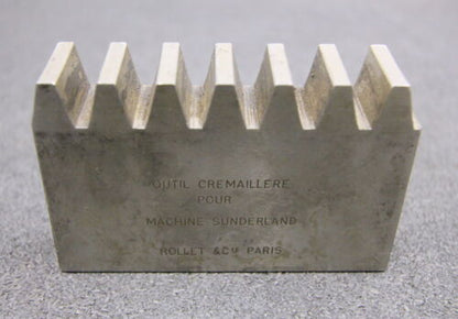 ROLLET PARIS Hobelkamm rack cutter m= 4 Angle 29°