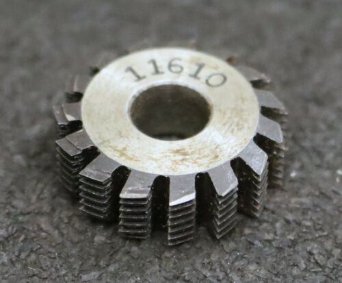 MIKRON Wälzfräser No. 11610 - Ø24x8xØ8mm 1gg. Rechts 15 Spanuten