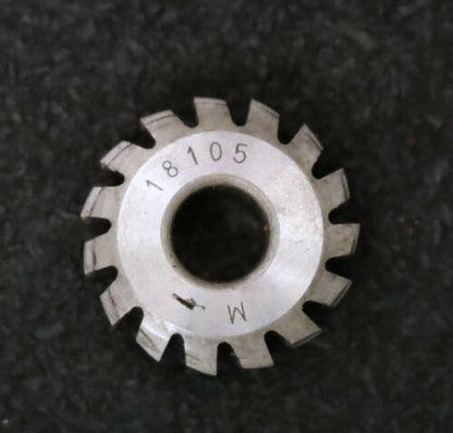 MIKRON Wälzfräser No. 18105 - Ø24x8xØ8mm 1gg. Rechts 15 Spanuten