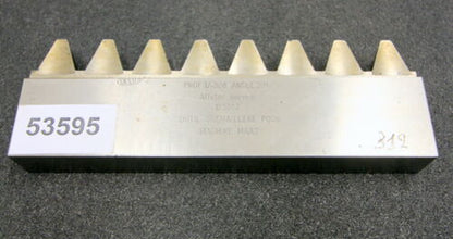 DELTAL Hobelkamm rack cutter m= 8 Angle 20° 200x25mm