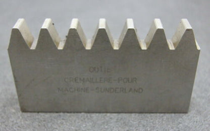 DELTAL Hobelkamm rack cutter m= 4,5 Angle 20° 98x20mm