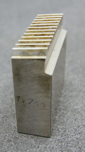 DELTAL Hobelkamm rack cutter m= 1,5 Angle 20° 58x20mm