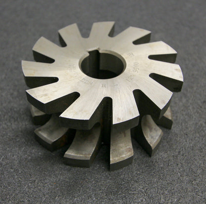 PWS Halbrund-Formfräser konkav Radiusfräser Radius 12mm - 100x44x27mm LKN