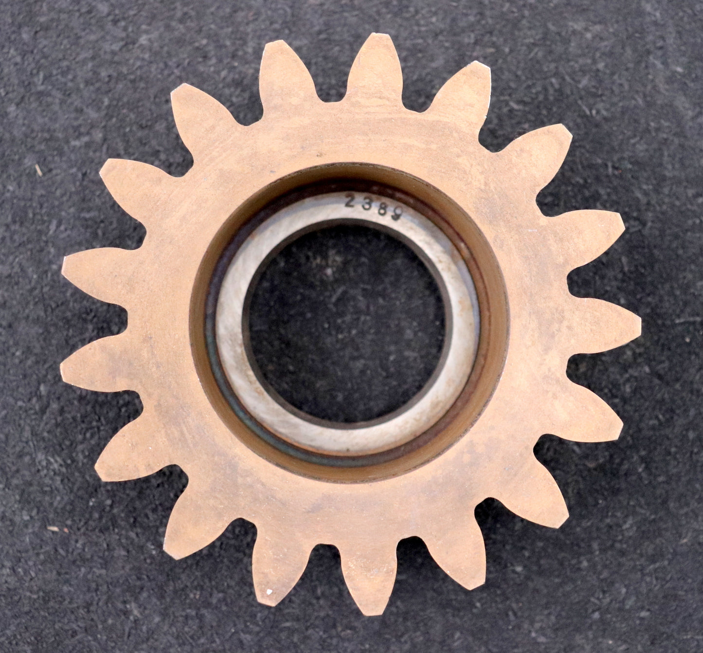 PWS Glockenschneidrad gear shaper m= 6mm EGW 20° Z= 17 hkw 6,3 Ø117x48xØ1 3/4"