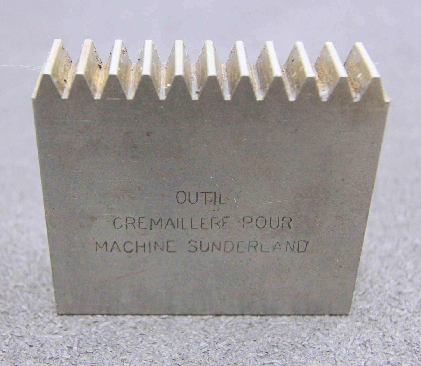 DELTAL Hobelkamm rack cutter m= 1,75 Angle 20° 61x20mm