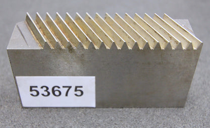 MAAG Hobelkamm rack cutter f. MAAG-Wälzhobelmaschinen m= 1,7320 Angle 20° 111x29mm