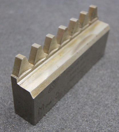 DELTAL Hobelkamm rack cutter m= 5 Angle 20° 110x20mm