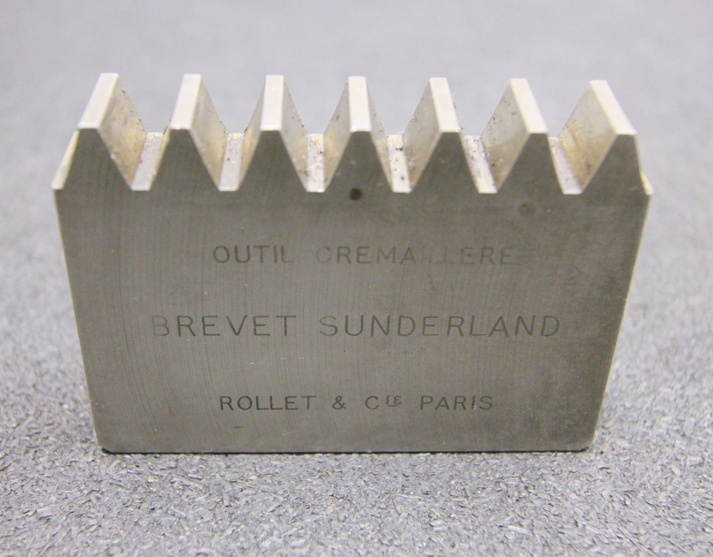 ROLLET PARIS Hobelkamm rack cutter m= 3,5 Angle 20°