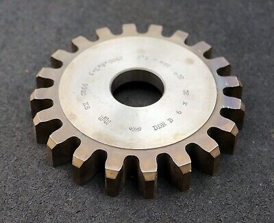 PWS Scheibenschneidrad gear shaper m= 6mm EGW 20° Z=20 hkw 6,0 Ø131x20xØ1 1/4"
