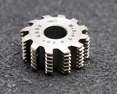 IMS Vollstahl-Wälzfräser m= 0,47mm 20° EGW DIN867 1gg. Rechts Ø24x10xØ8mm