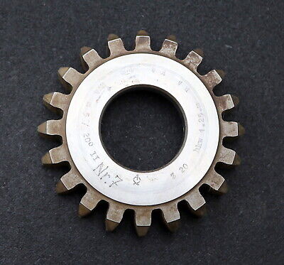 PWS Scheibenschneidrad gear shaper m= 5mm EGW 20° Z=20 hkw 1,25m Ø114x21xØ1 1/4"
