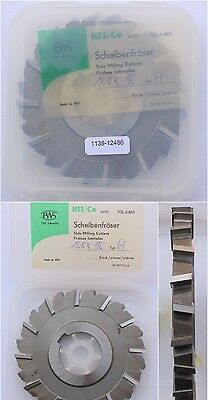 Scheibenfräser DIN 885 Form A Typ H Ø100js16x10k11xØ32H7 / 24 Zähne