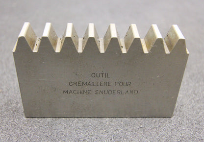 DELTAL Hobelkamm rack cutter m= 3,5 Angle 20° 88x20mm