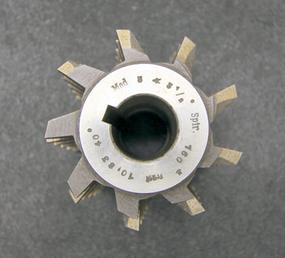 Bild des Artikels Vollstahlwälzfräser-gear-hob-m-=-5mm-20°-EGW-Abmessungen-Ø90x90xØ27mm-mit-LKN