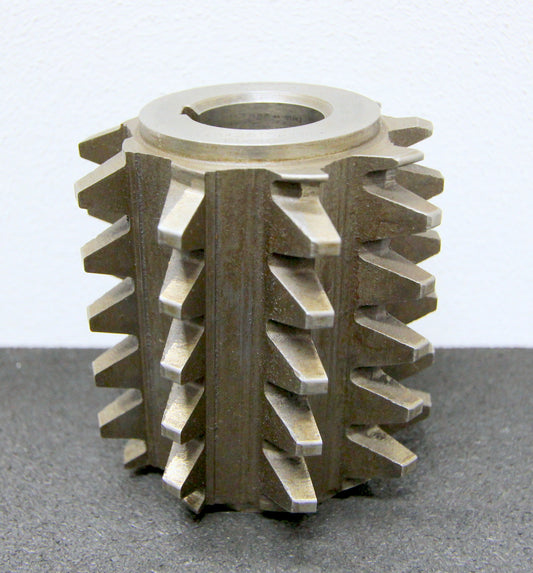 Bild des Artikels J.E.-REINECKER-Vollstahlwälzfräser-gear-hob-m-=-4,5mm-20°-EGW-Ø80x85xØ27mm-LKN
