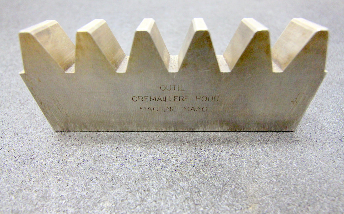 DELTAL Hobelkamm rack cutter m= 8,5 160x25mm Angle 20°