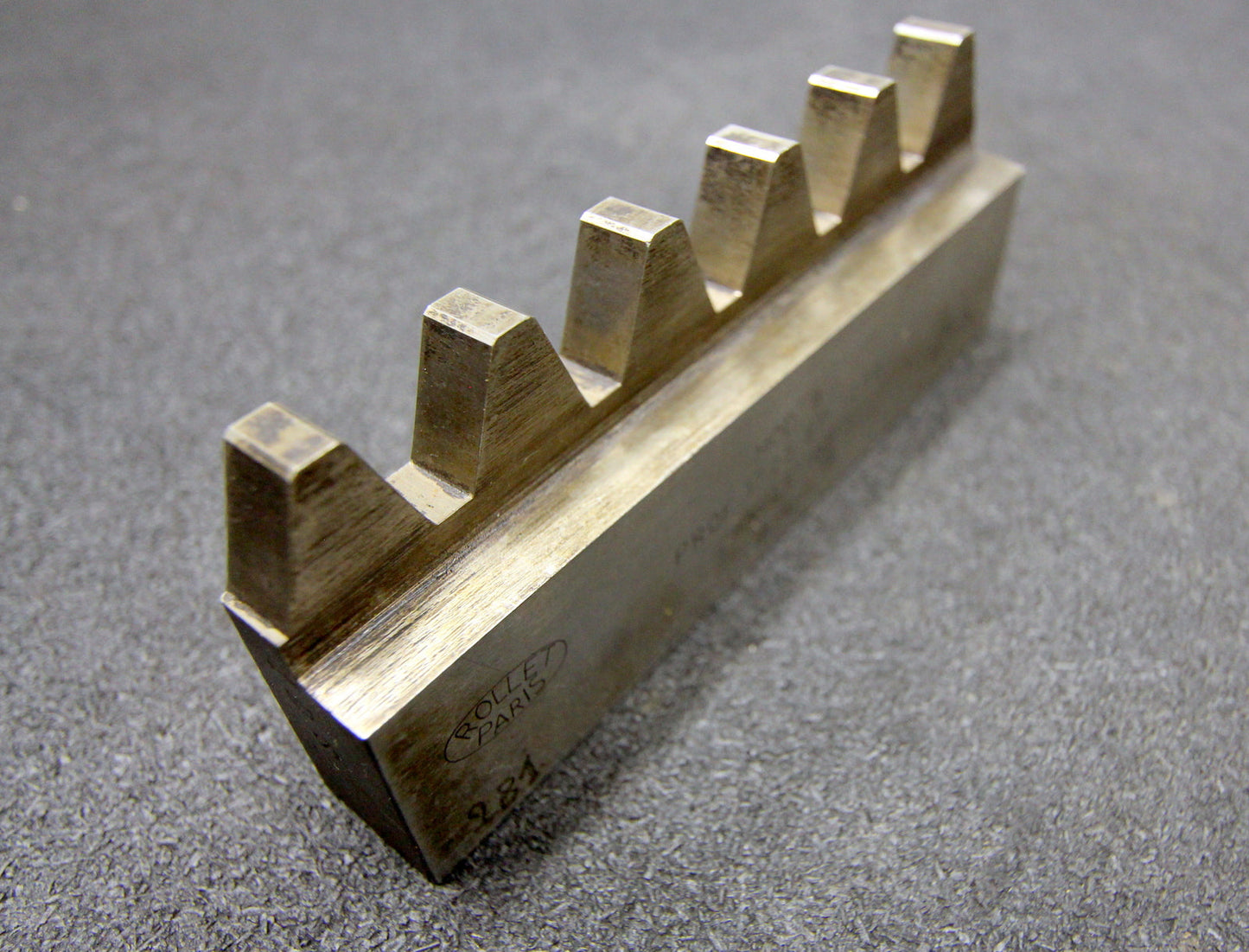 ROLLET PARIS Hobelkamm rack cutter m= 8 Angle 20°