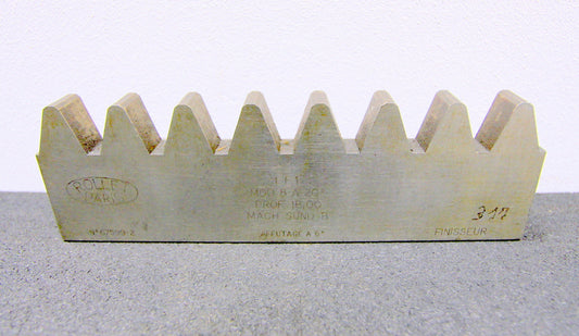 ROLLET PARIS Hobelkamm rack cutter m= 8 200x25mm