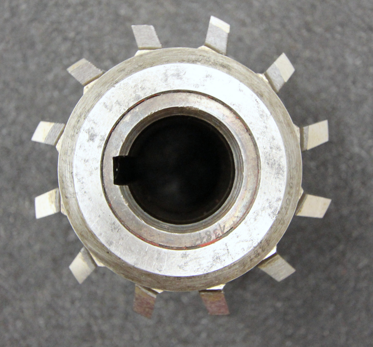 Bild des Artikels SAAZOR-Stollenwälzfräser-involute-spline-hob-Vorfräser-m-=-2,75mm-Ø85x80xØ27mm