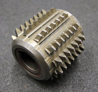 Bild des Artikels SAAZOR-Vollstahlwälzfräser-involute-spline-hob-m-=-2mm-BP-I-DIN3972-Ø60x65xØ22mm