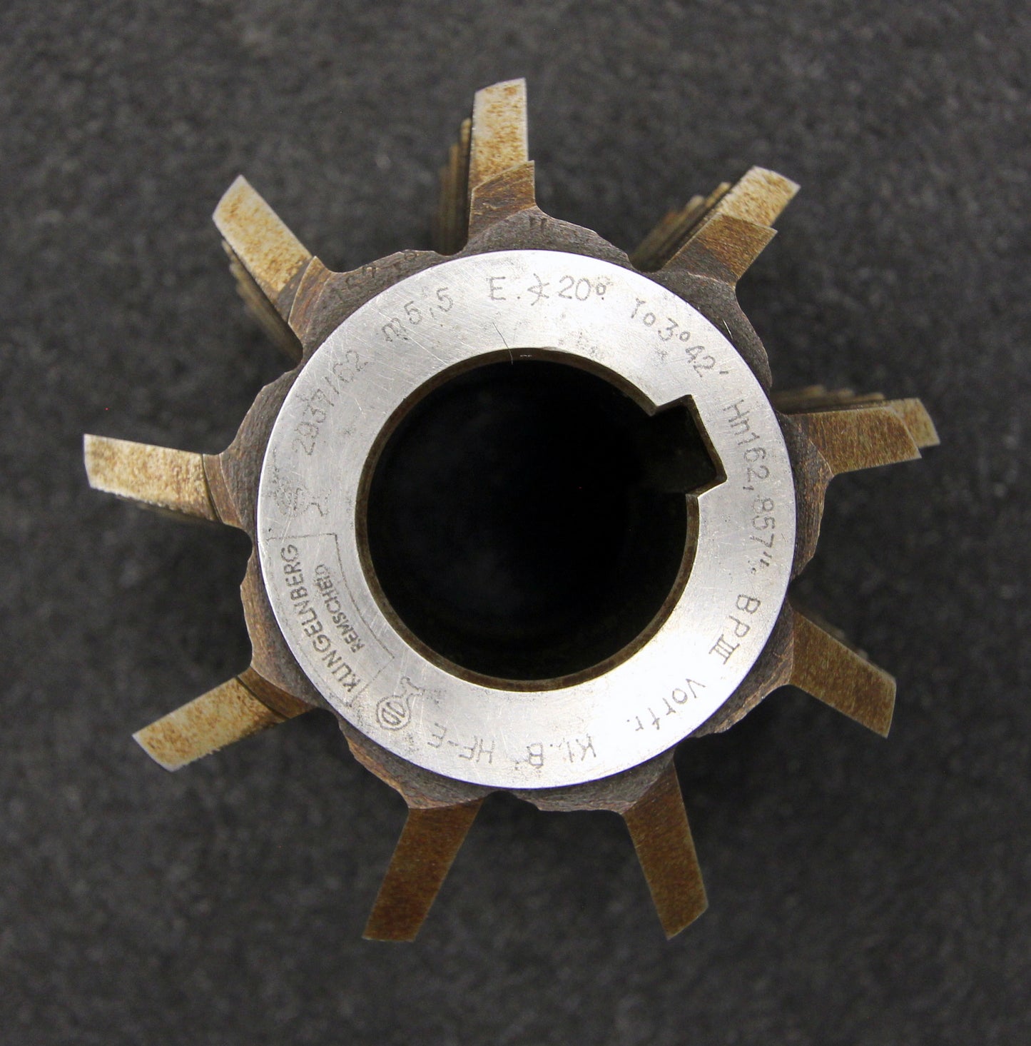 Bild des Artikels KLINGELNBERG-Vollstahlwälzfräser-gear-hob-Vorfräser-m-=-5,5mm-Ø100x100xØ32mm