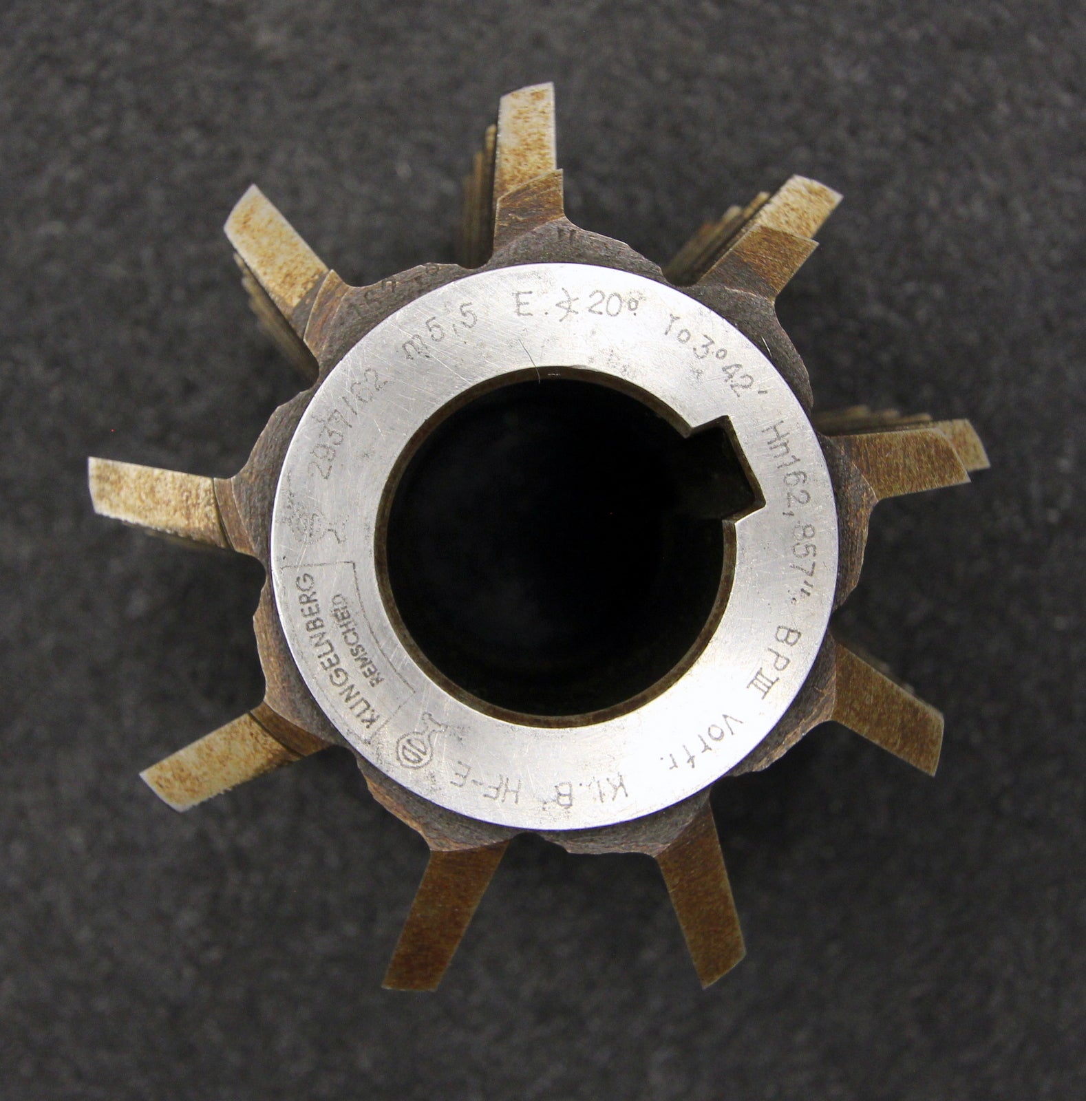 Bild des Artikels KLINGELNBERG-Vollstahlwälzfräser-gear-hob-Vorfräser-m-=-5,5mm-Ø100x100xØ32mm