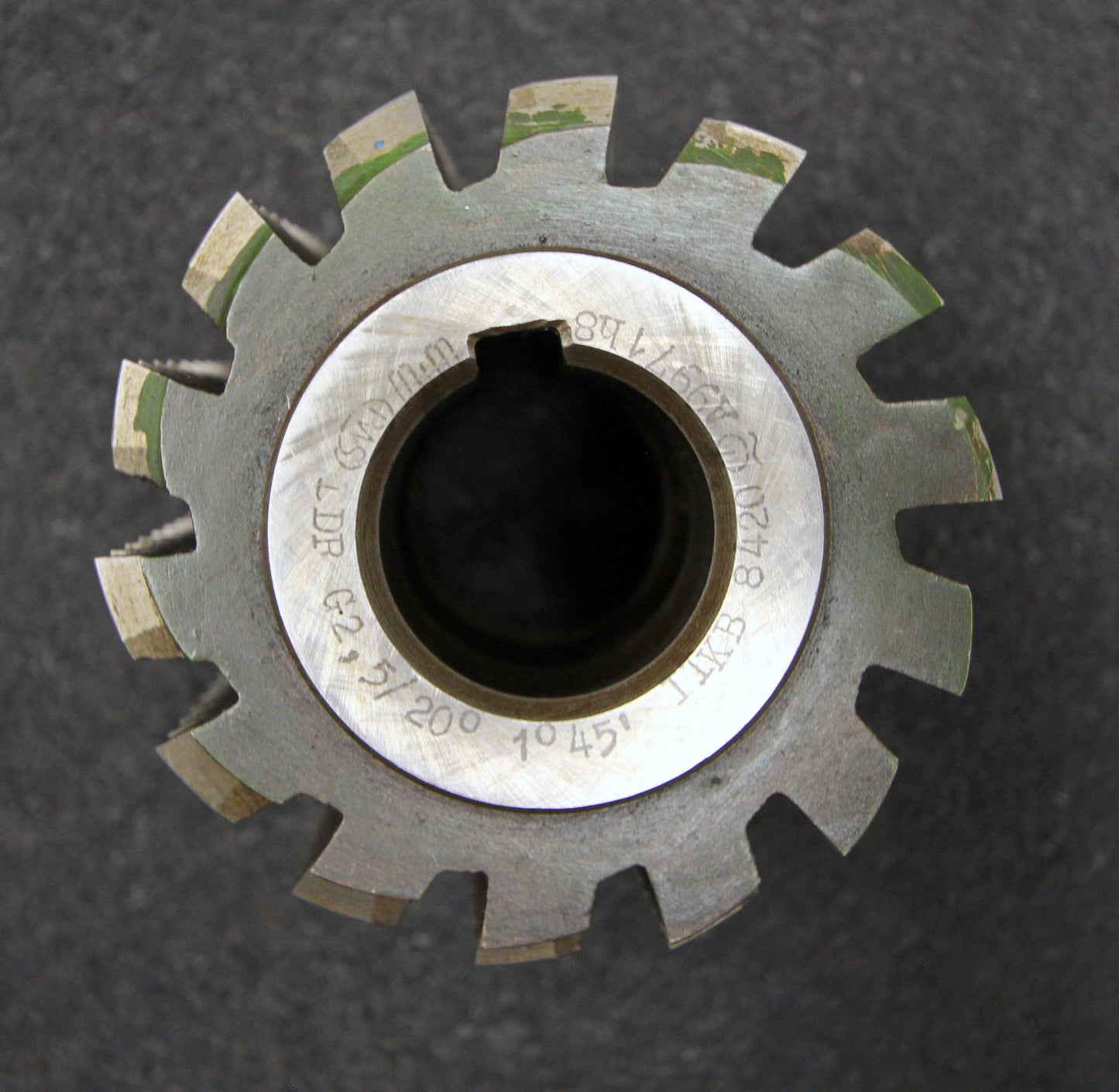 Bild des Artikels PWS-Vollstahlwälzfräser-gear-hob-m-=-2,5mm-BP-II-DIN3972-20°-EGW-Ø90x90xØ32mm