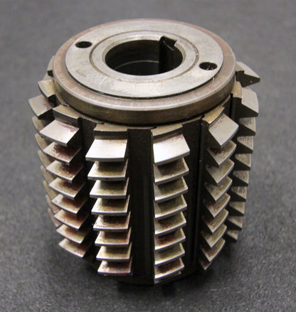 Bild des Artikels FETTE-Stollenwälzfräser-involute-spline-hob-m-=-3mm-BP-II-DIN3972-Ø105x105xØ32mm