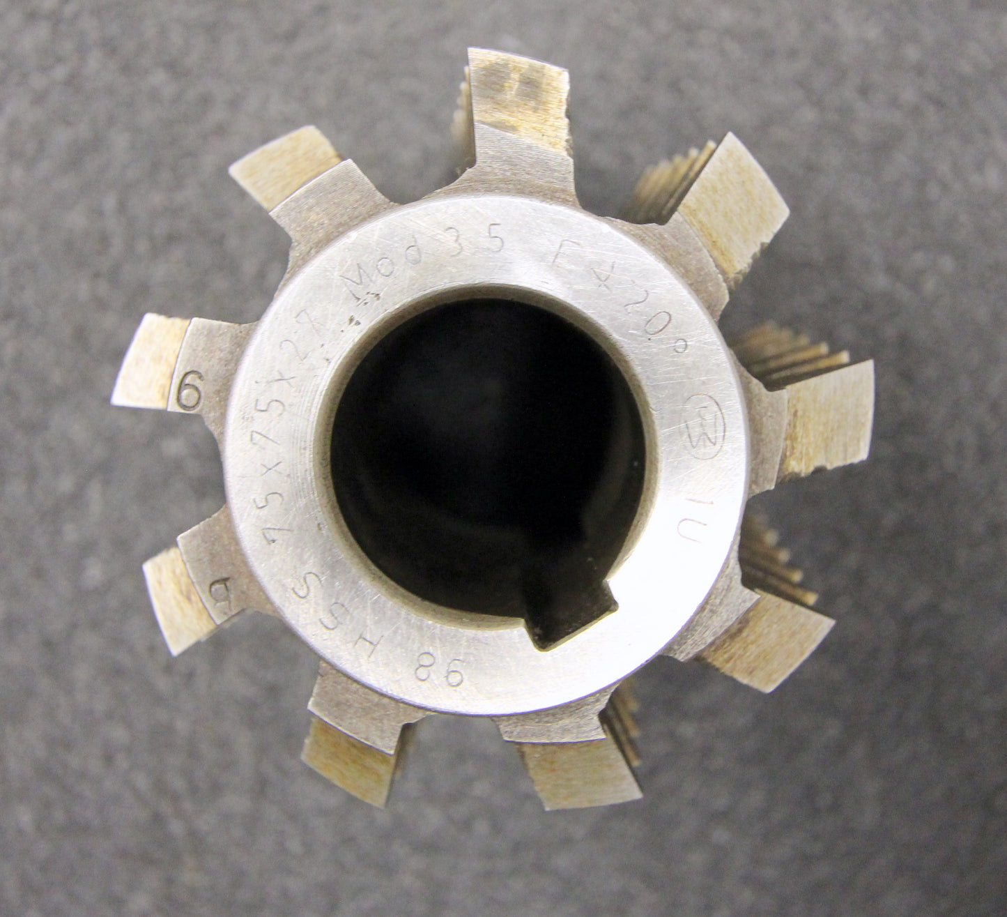 Bild des Artikels FETTE-Vollstahlwälzfräser-gear-hob-m-=-3,5mm-20°-EGW-Ø75x75xØ27mm-LKN-1gg.-R