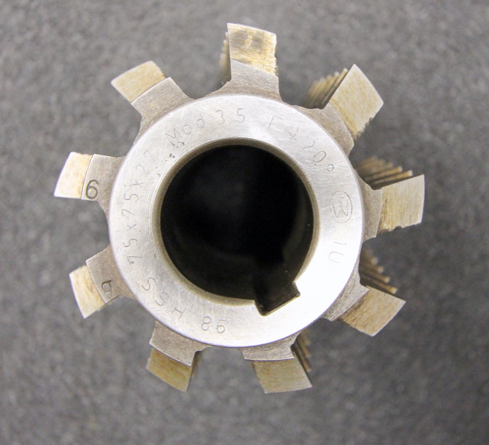 Bild des Artikels FETTE-Vollstahlwälzfräser-gear-hob-m-=-3,5mm-20°-EGW-Ø75x75xØ27mm-LKN-1gg.-R