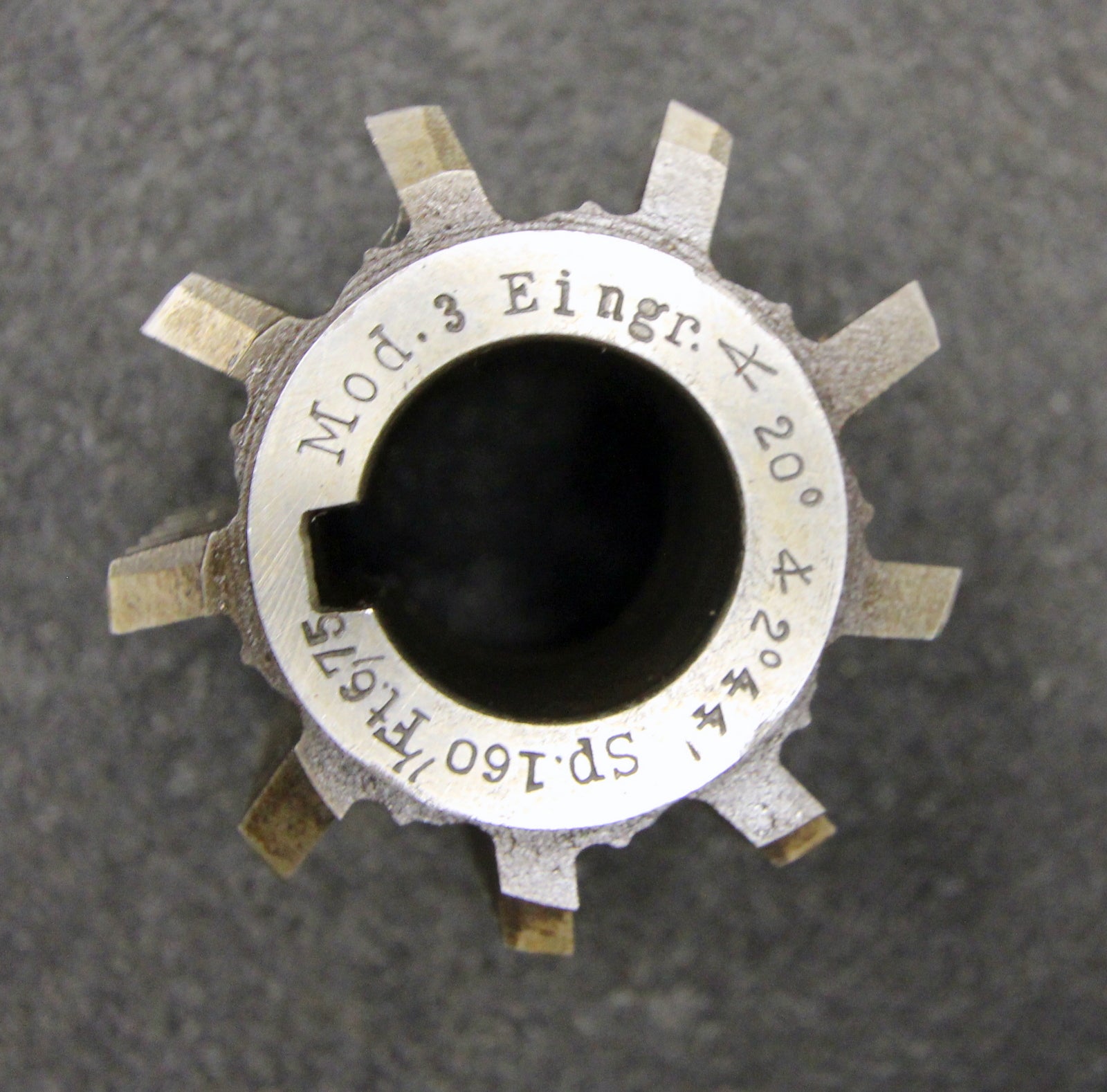 Bild des Artikels FETTE-Vollstahlwälzfräser-gear-hob-m-=-3mm-20°-EGW-Ø65x70xØ27mm-LKN-1gg.-L