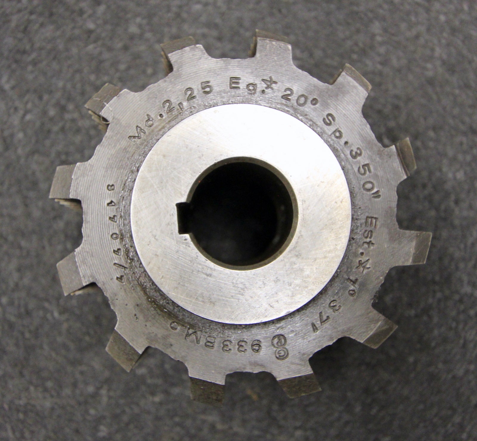 Bild des Artikels GPS-Vollstahlwälzfräser-gear-hob-m-=-2,25mm-20°-EGW-Ø90x60xØ22mm-1gg.-R