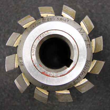 Bild des Artikels SAAZOR-Stollenwälzfräser-involute-spline-hob-Vorfräser-m-=-4,5mm-20°-EGW