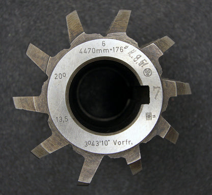 Bild des Artikels Vollstahlwälzfräser-gear-hob-Vorfräser-m-=-6mm-20°-EGW-Ø110x110xØ40mm-LKN