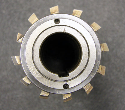 Bild des Artikels FETTE-Stollenwälzfräser-involute-spline-hob-m=2,5mm-BP-III-DIN3972-Ø85x130xØ32mm