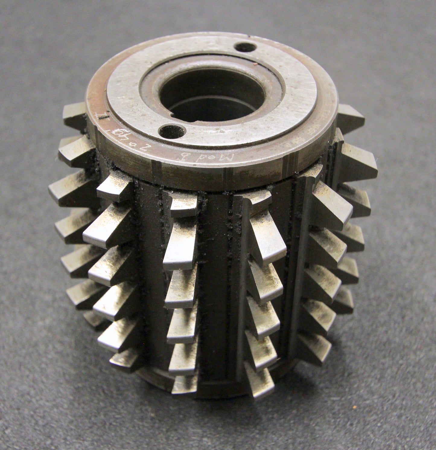 Bild des Artikels FETTE-Stollenwälzfräser-involute-spline-hob-m-=-5mm-BP-II-DIN3972-Ø110x110xØ32mm
