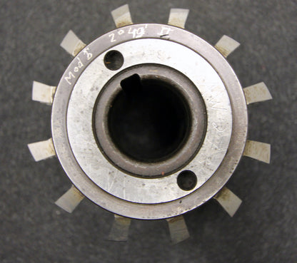 Bild des Artikels FETTE-Stollenwälzfräser-involute-spline-hob-m-=-5mm-BP-II-DIN3972-Ø110x110xØ32mm